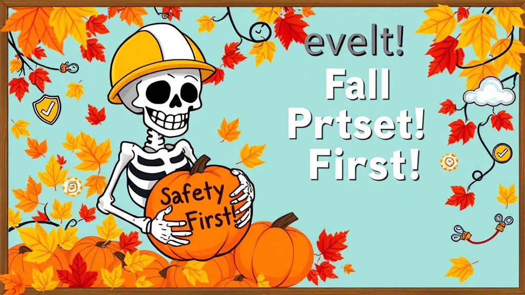 Fall Safety Fun: Skeleton and Tech Team Up