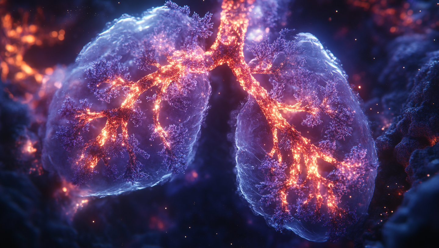 Fantasy Lung Animation with Vibrant Colors and Realism