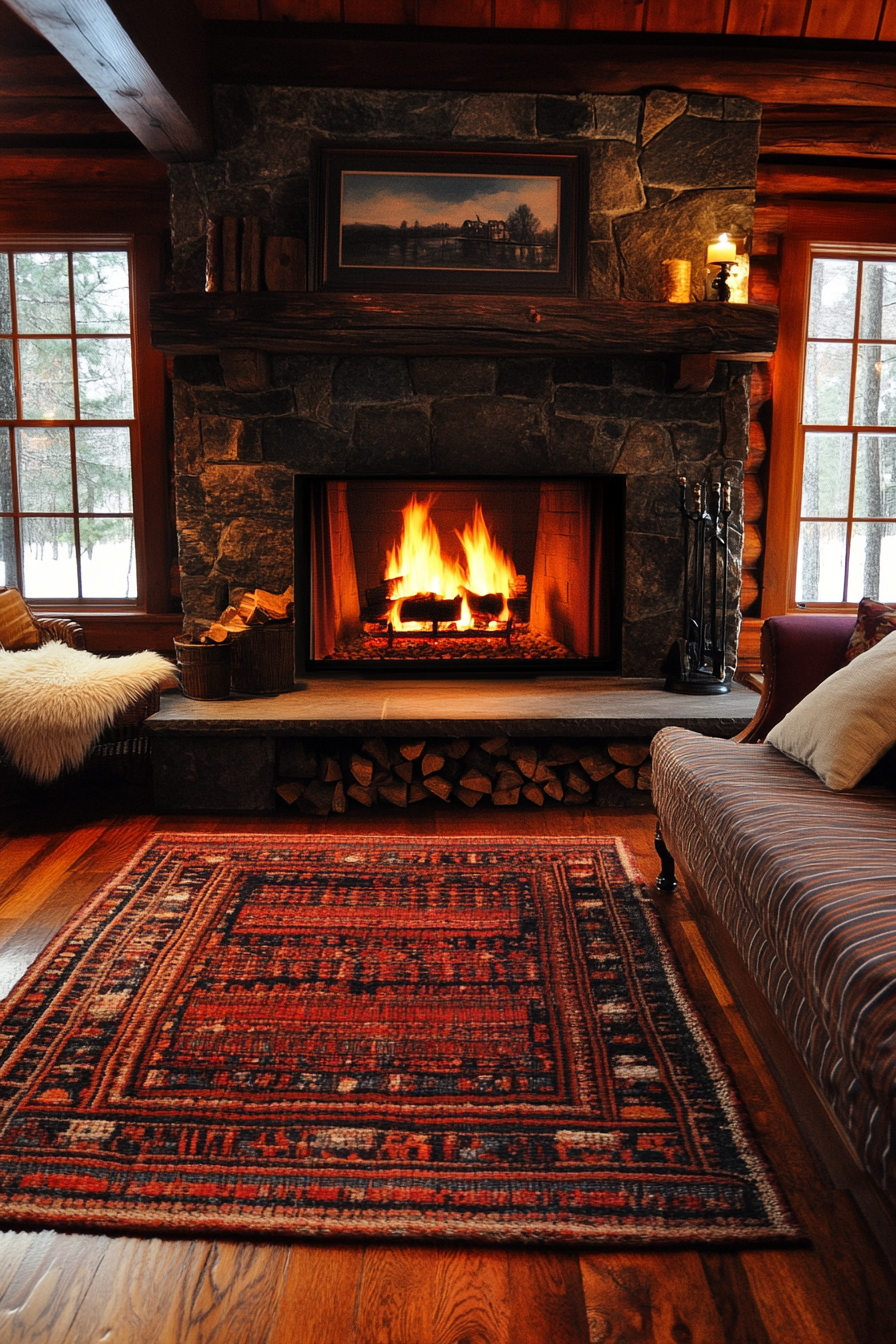 Farmhouse Electric Fireplace: Modern Convenience with Traditional Charm