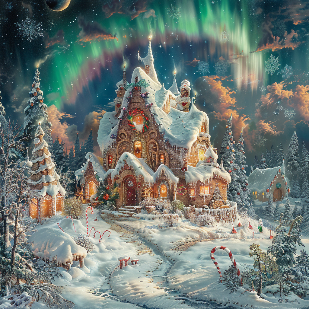 Father Christmas' Magical Arctic Workshop: A Winter Tale