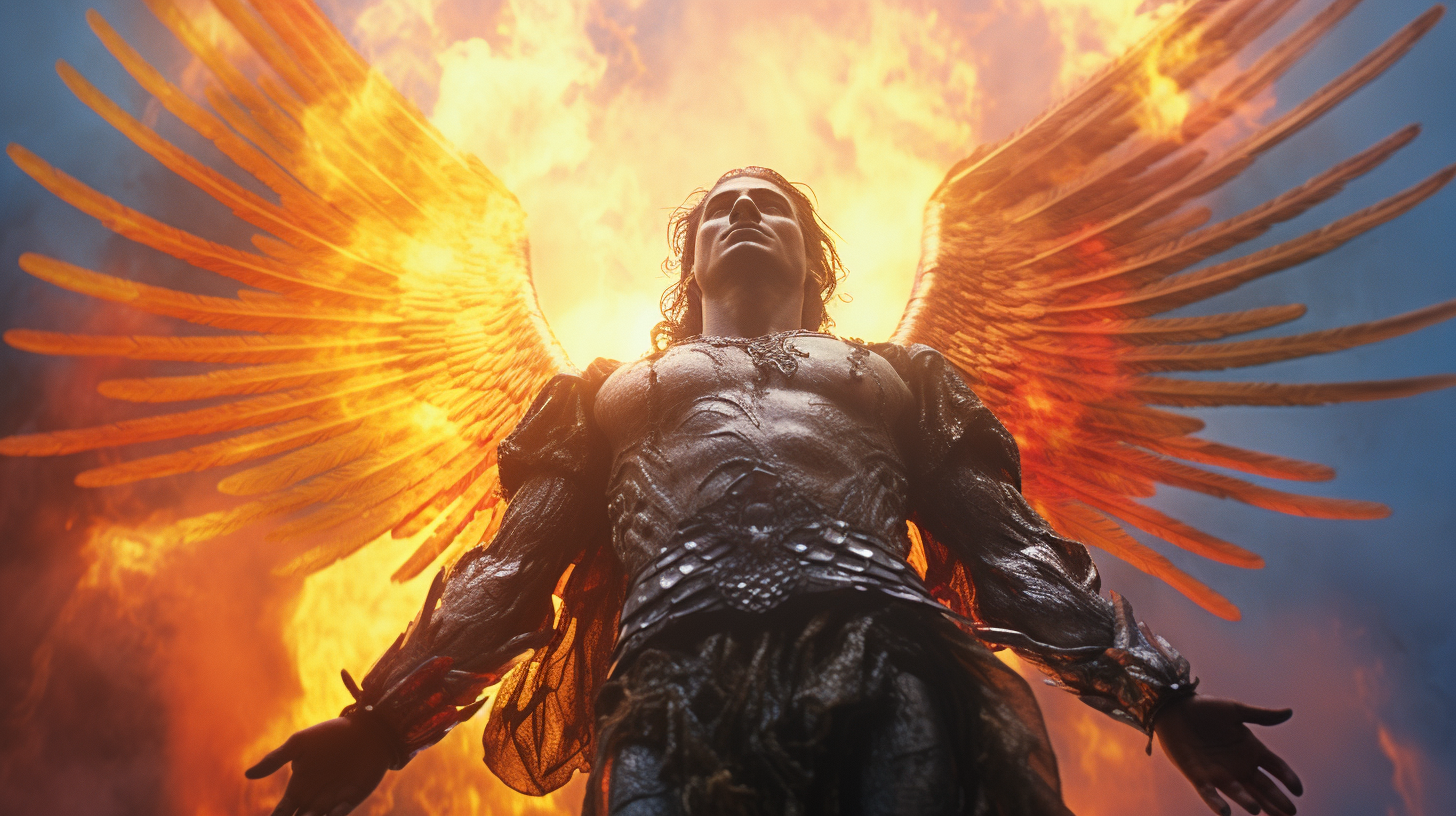 Filmmaker Christopher Nolan captures Archangel Miguel's cinematic glory