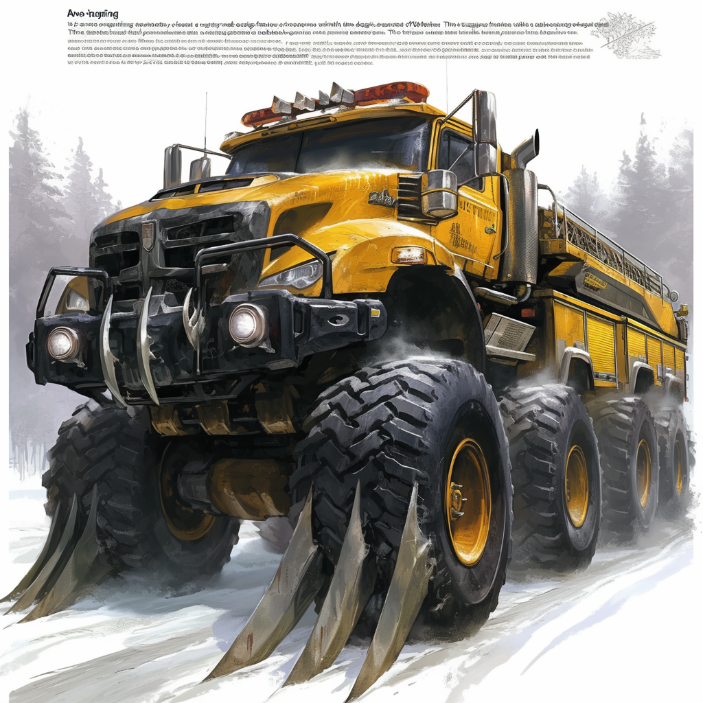 Fire truck transformed into Wolverine: rugged, fierce, unstoppable.