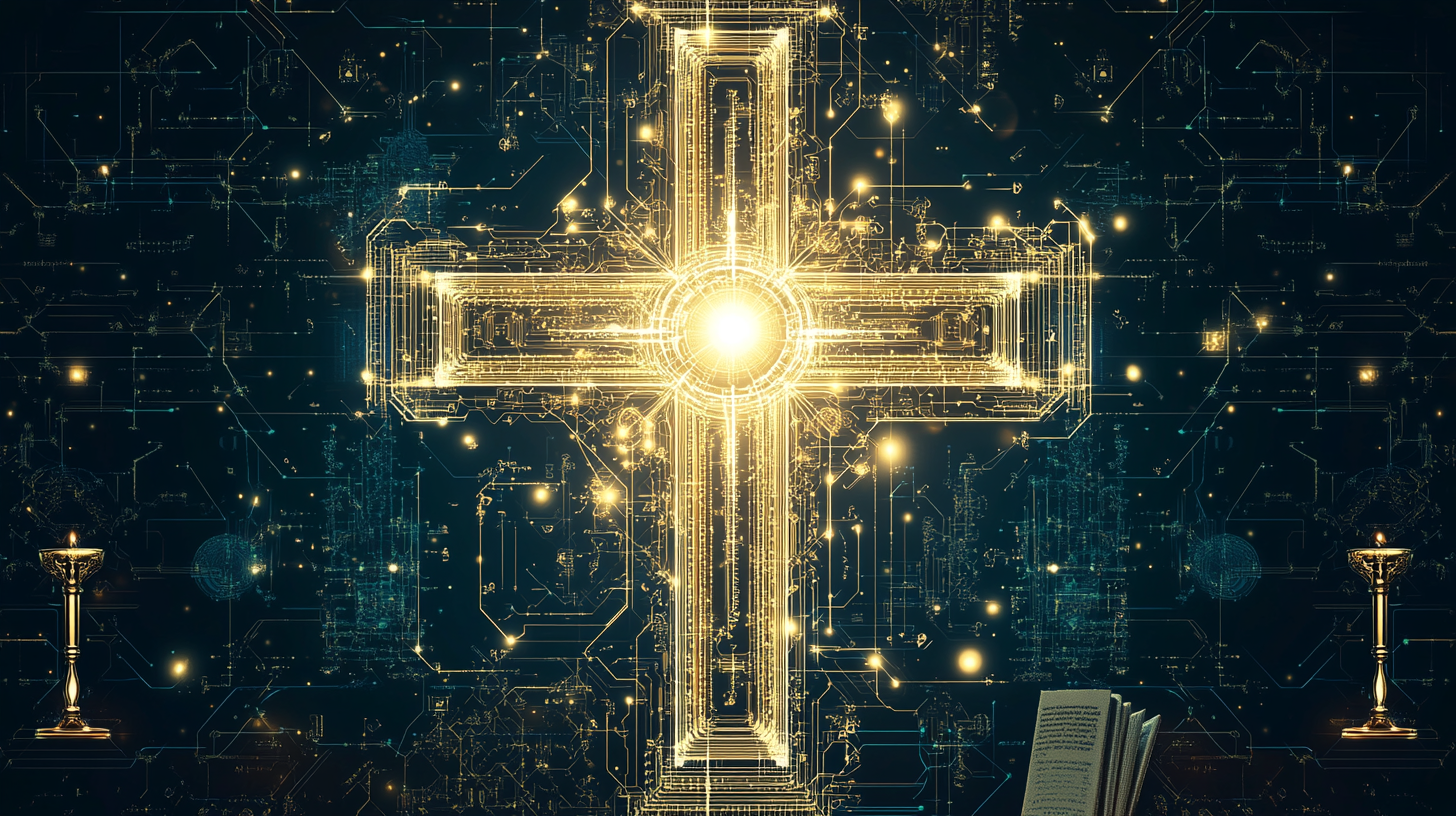 Fusion of Faith and Technology: A Catholic Cross