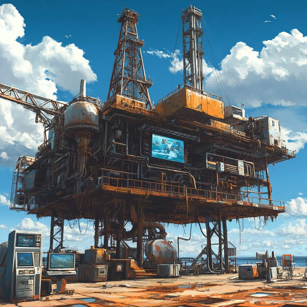 Game Devs Transform Rusty Oil Rig into Studio