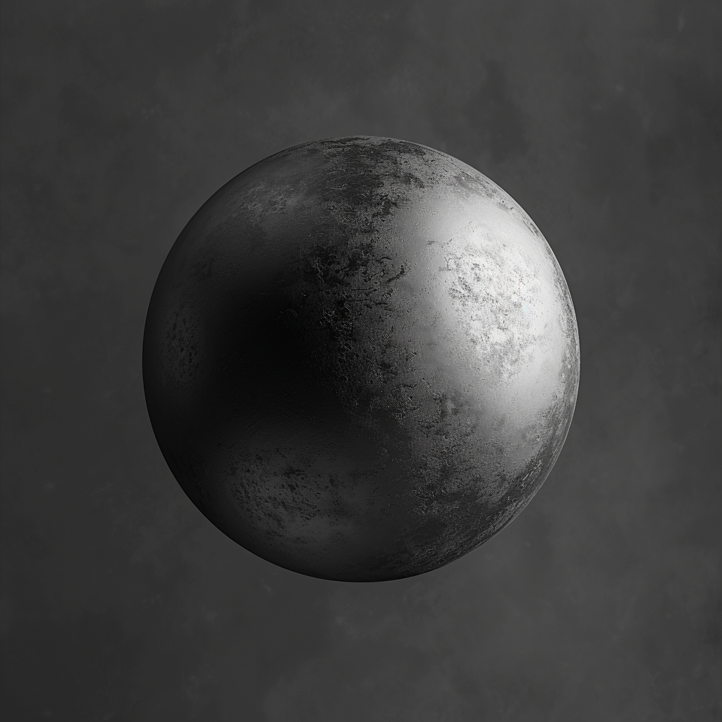 Generate shaded sphere image with Canon camera, no background.