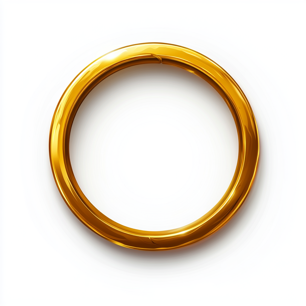 Golden token circle<br>