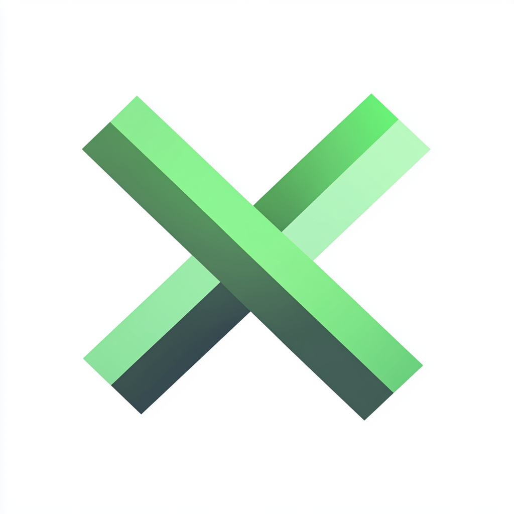 Green 'N' and 'X' logo for Nexsis mini pc.