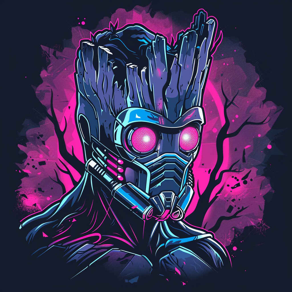 Guardians of the Galaxy Shine on T-shirt