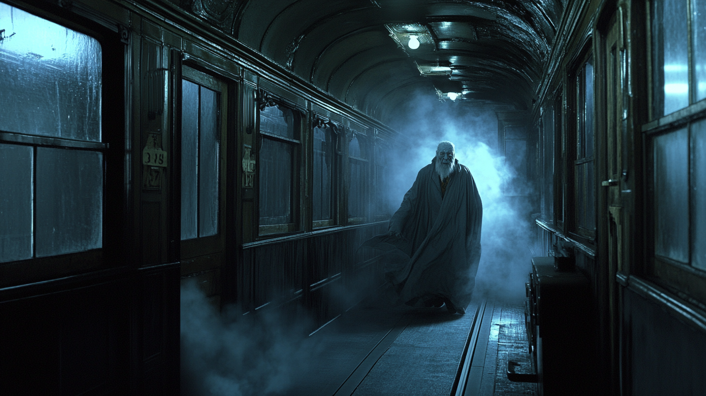 Harry Potter Meets Scary Dementor on Hogwarts Express