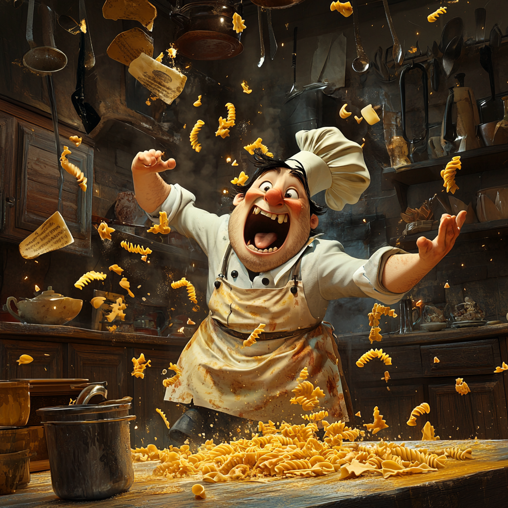 Haunted Italian Chef Creates Pasta Chaos