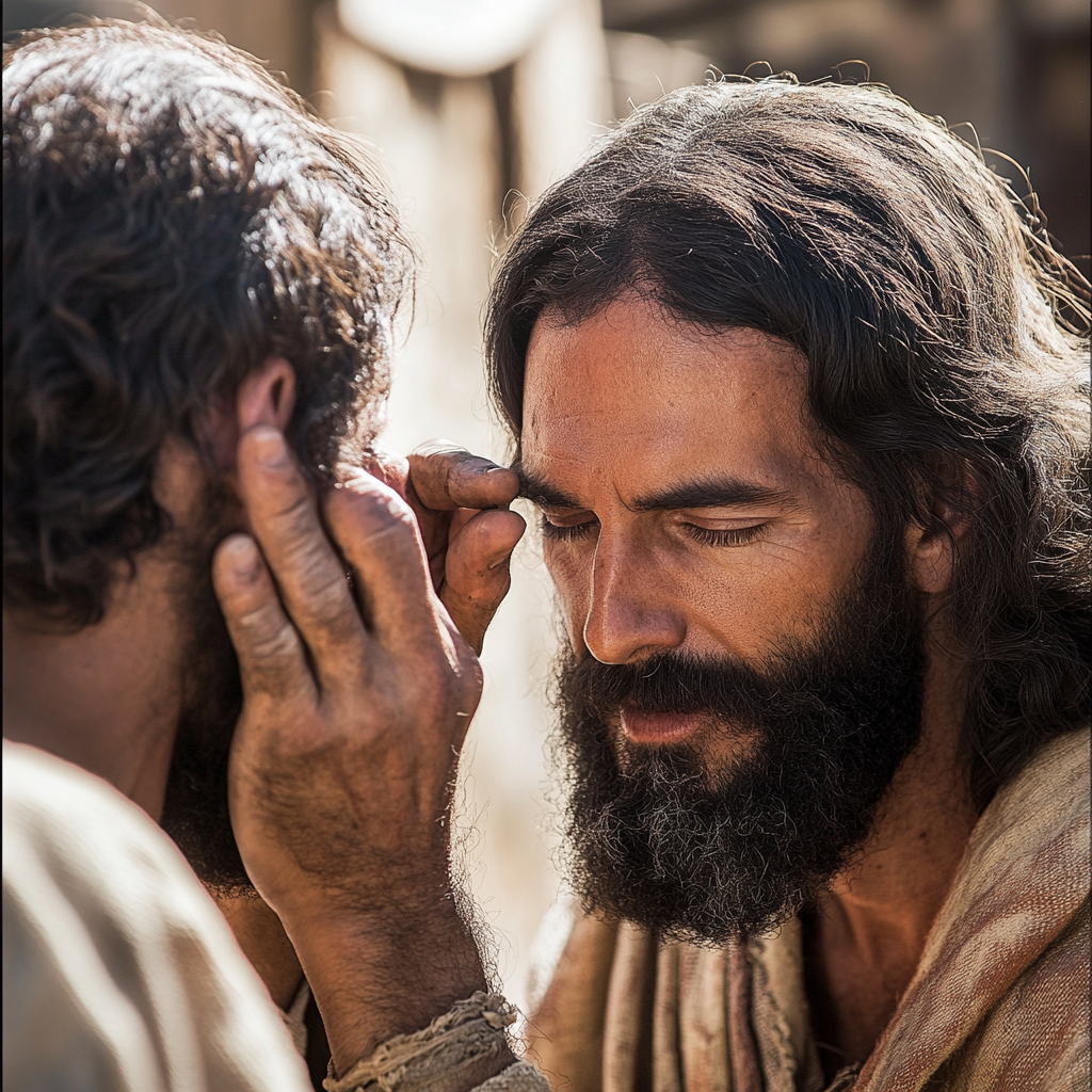 Healing moment in Gospel as Jesus heals deaf man