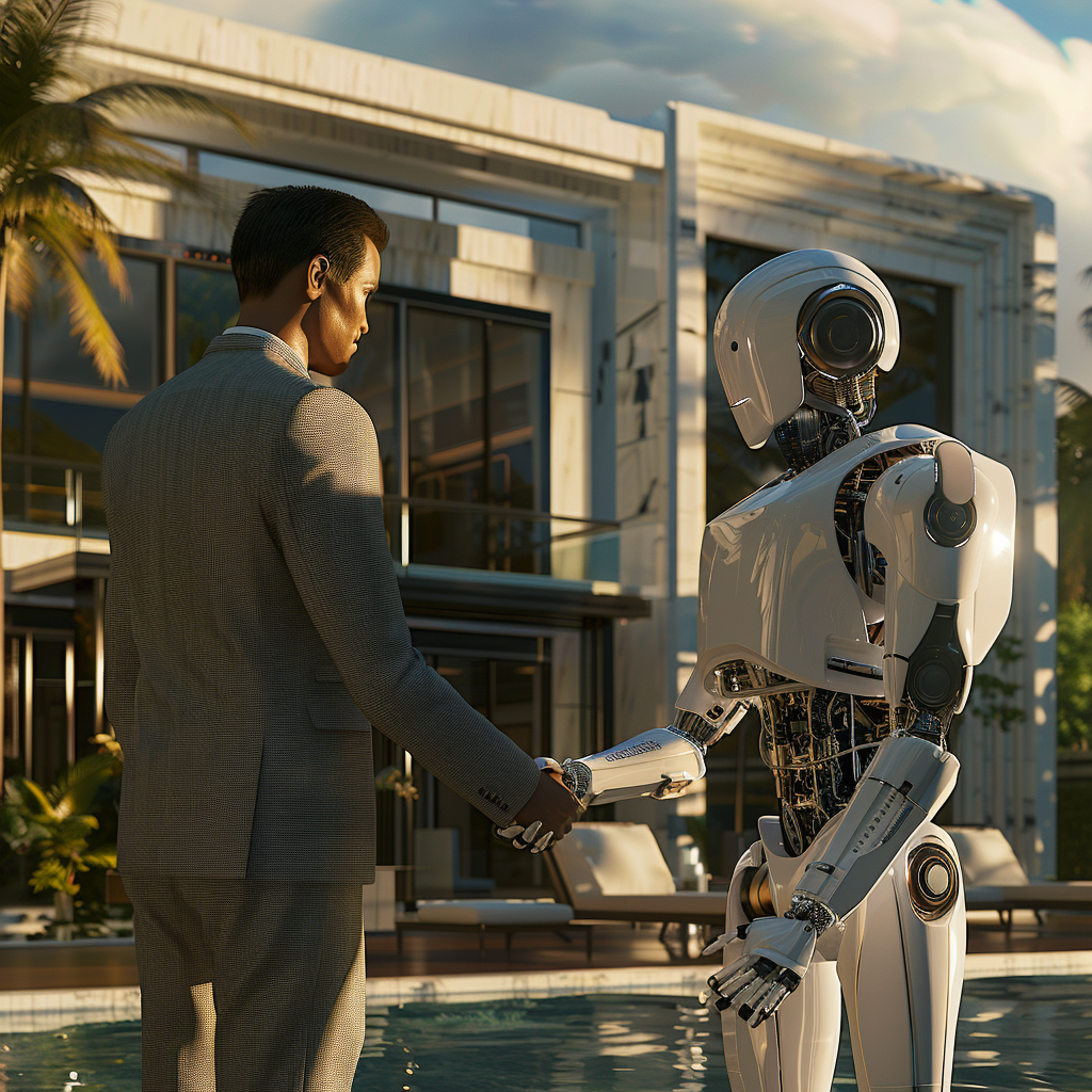 High-End Real Estate Deal: AI Call Bot Handshake