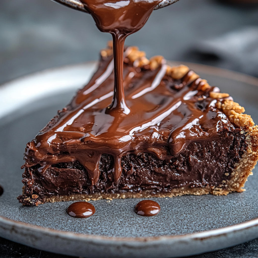 Hot Fudge Pie: Rich Chocolate Slice Recipe