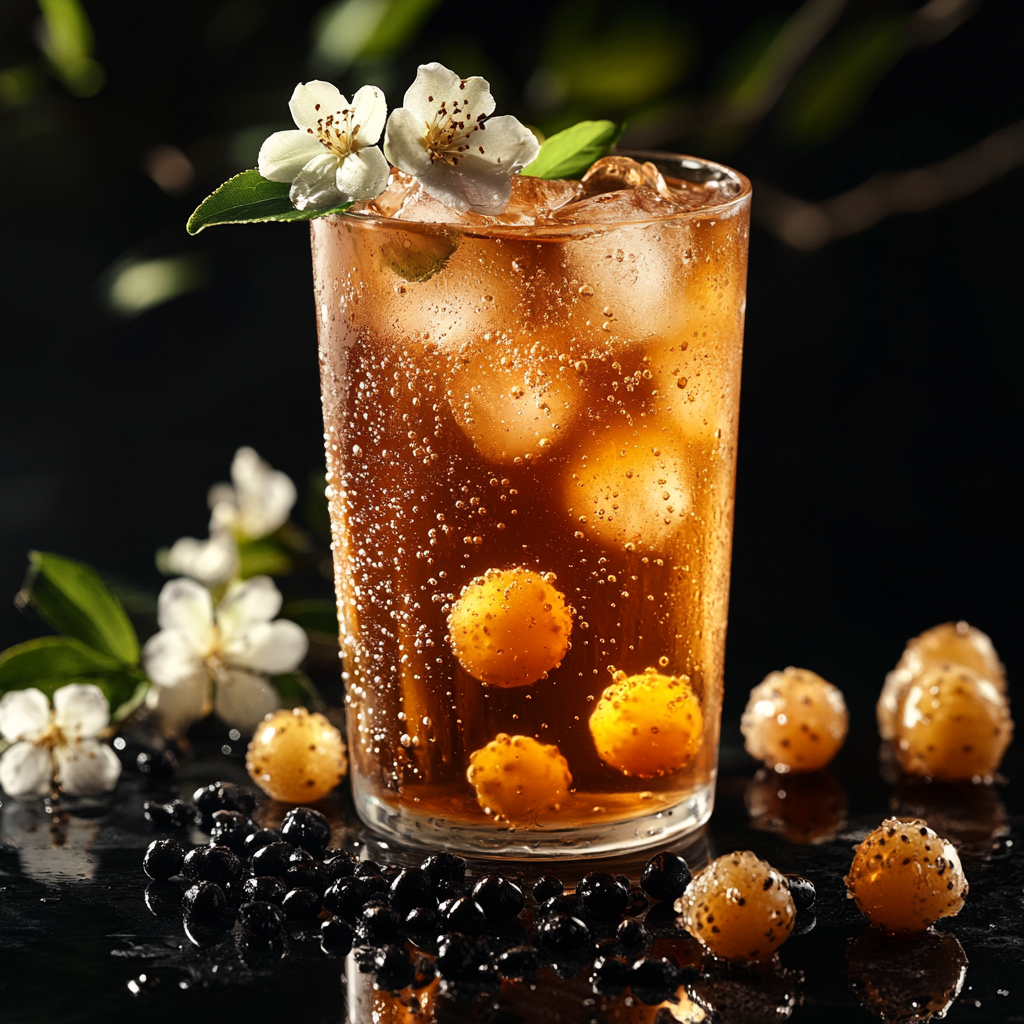 Hyper-realistic Iced Tea 16K Photo, Professional Food Photography