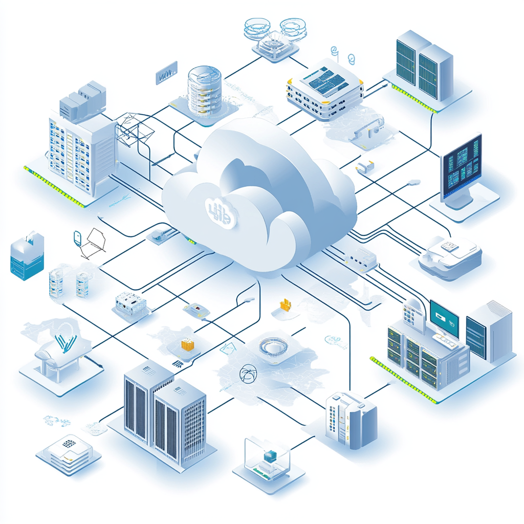 IBM Cloud Satellite managing distributed cloud environments worldwide.