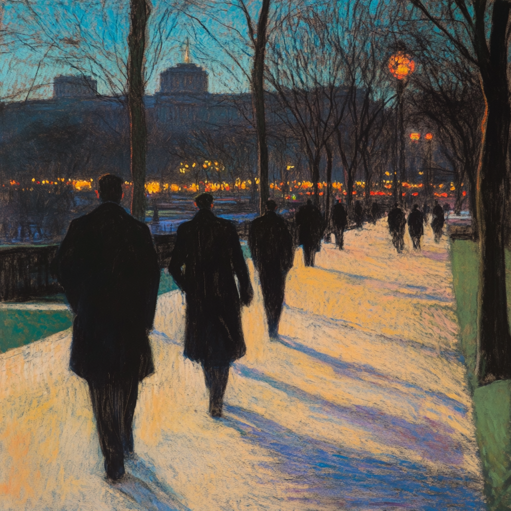 Impressionista pintura de Frank Weston Benson em Washington DC