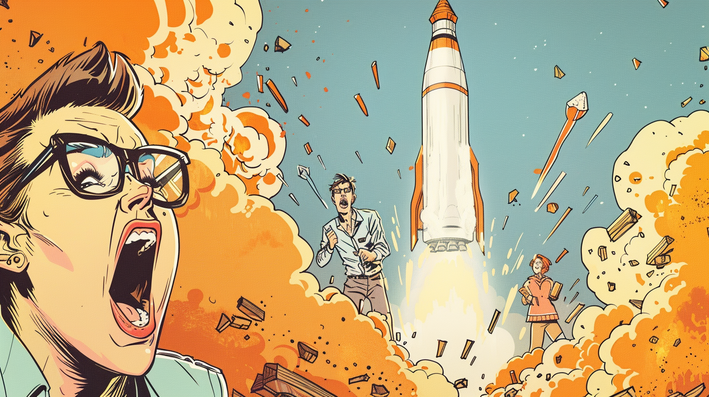 In-house marketer struggles to launch marketing rocket. Agency team soars.