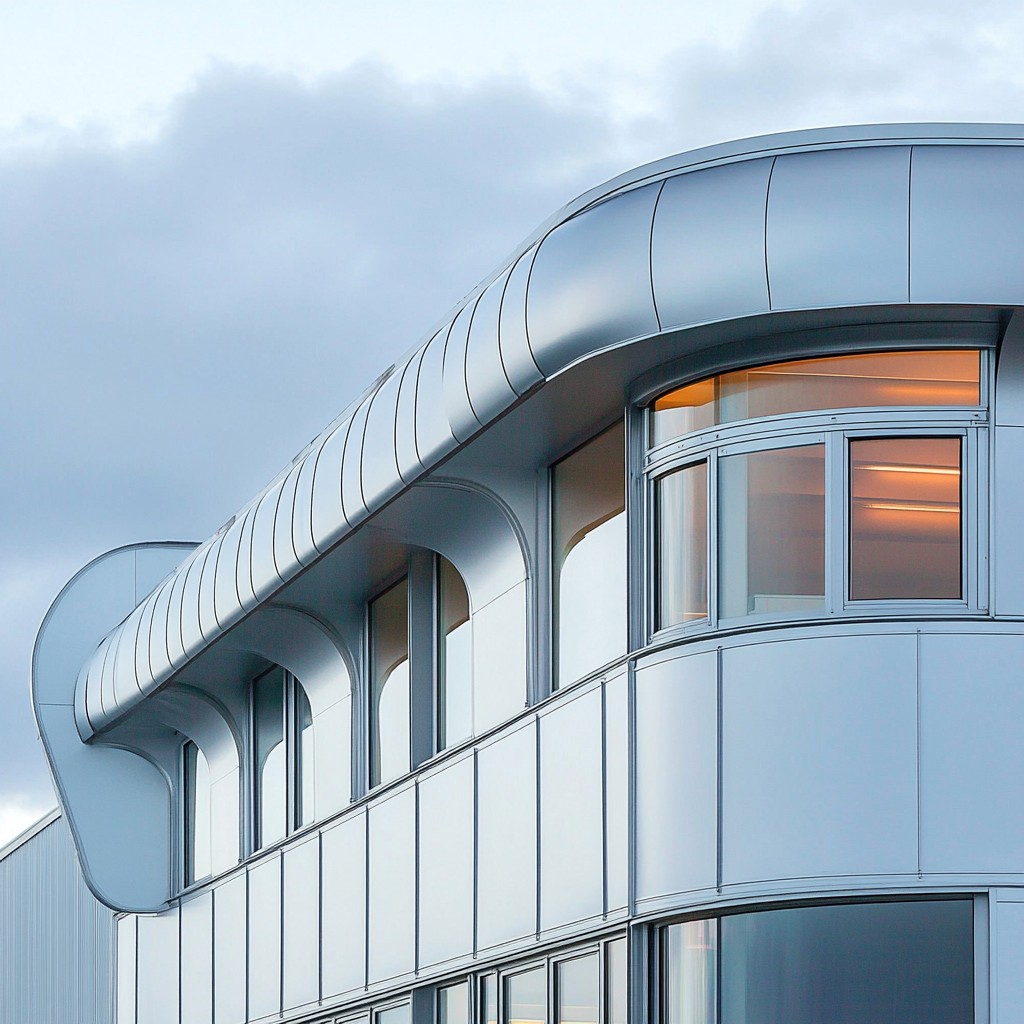 Industrial Office in Googie Style Building 