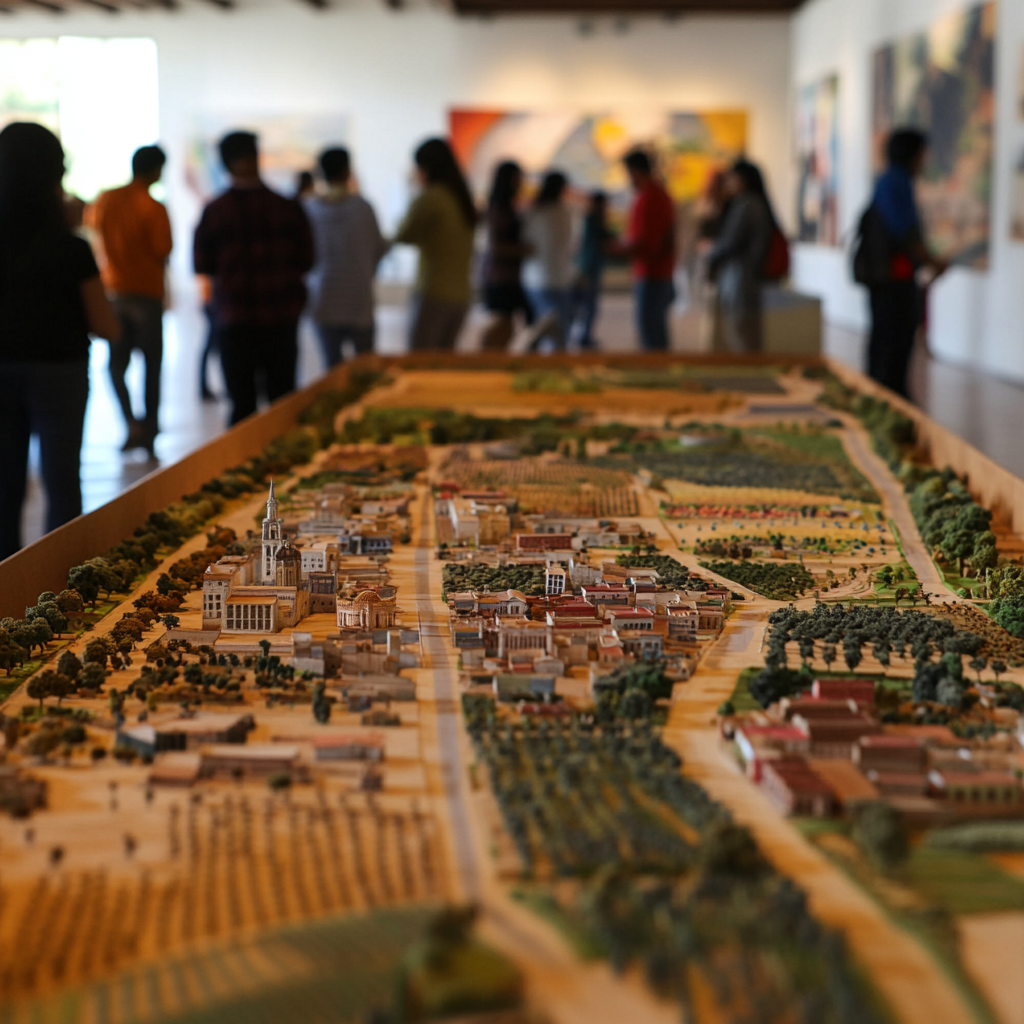 Interactive Exhibit: Morelia Miniature Tech City & Agriculture Land