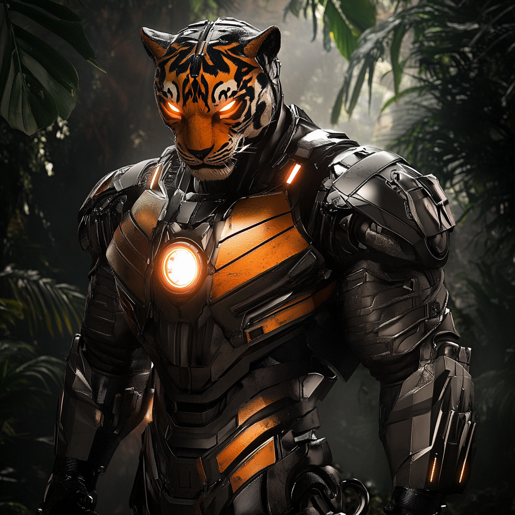 Iron Man Tiger: High-Tech Fusion Battle Ready