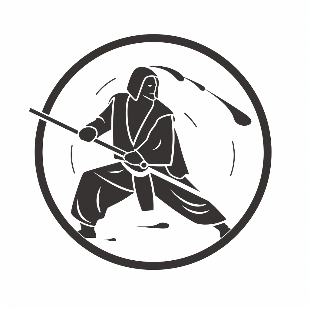 Monochrome icon of Jedi deflection ability