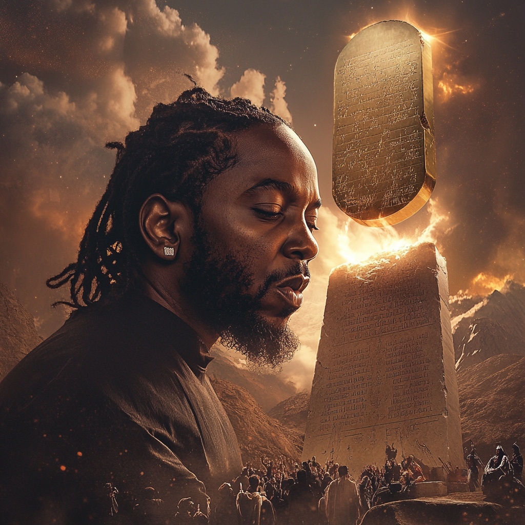 Kendrick Lamar Smashing Commandments, Rap Community Watches in Awe