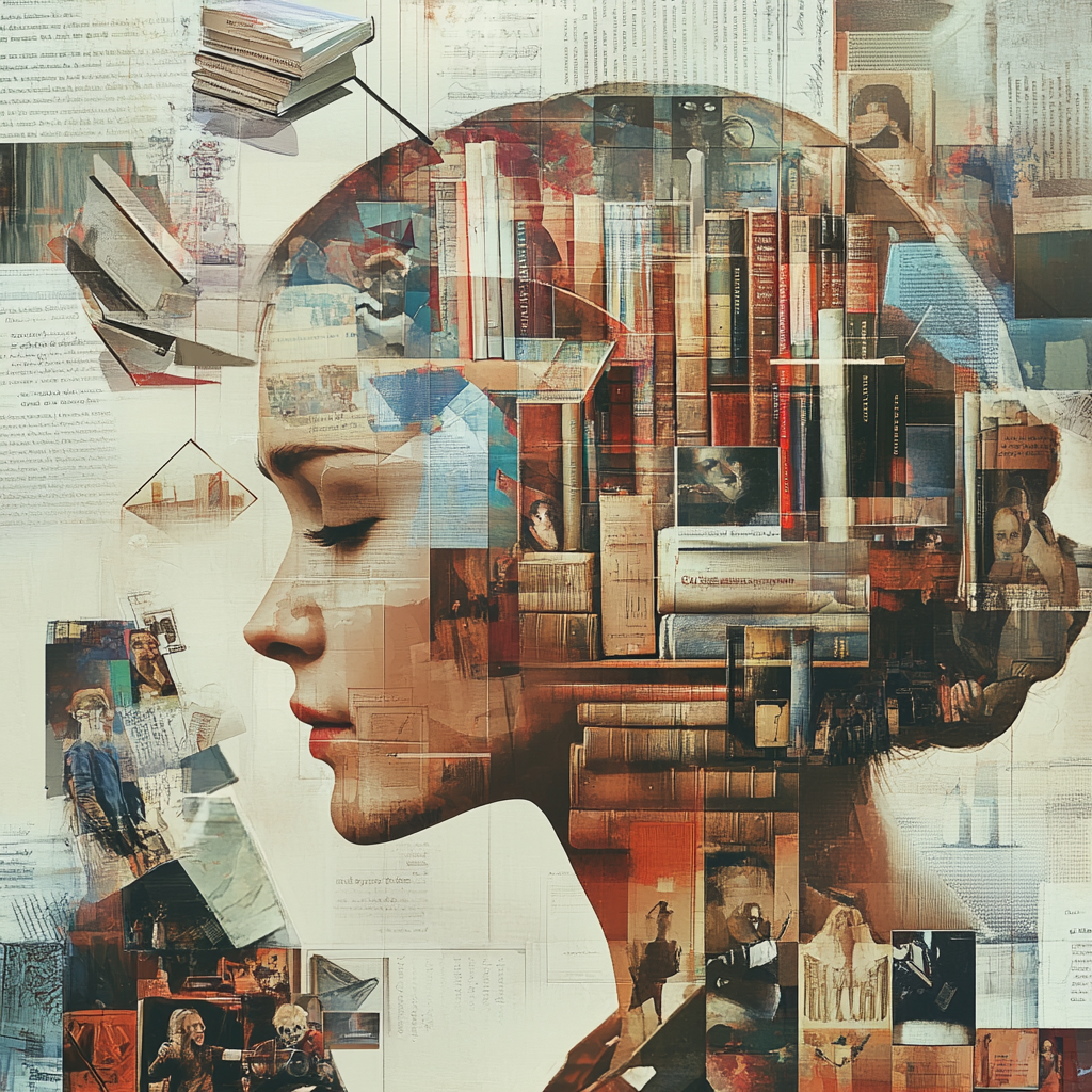 Knowledge and Learning Visual Collage