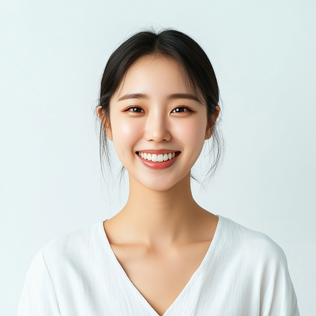 Korean woman in 20's enjoys health and wellness