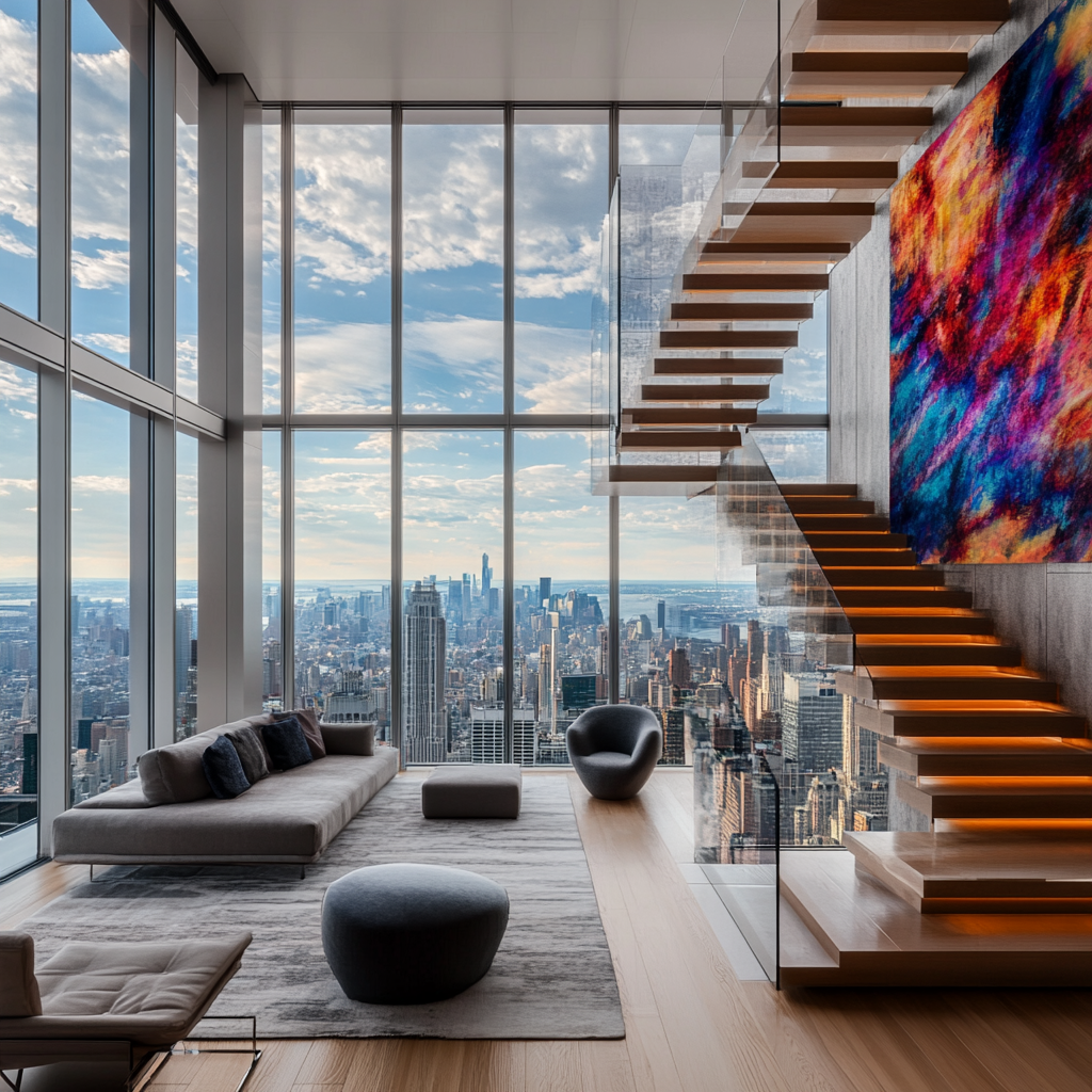 Leo's Stunning Apartment with City View