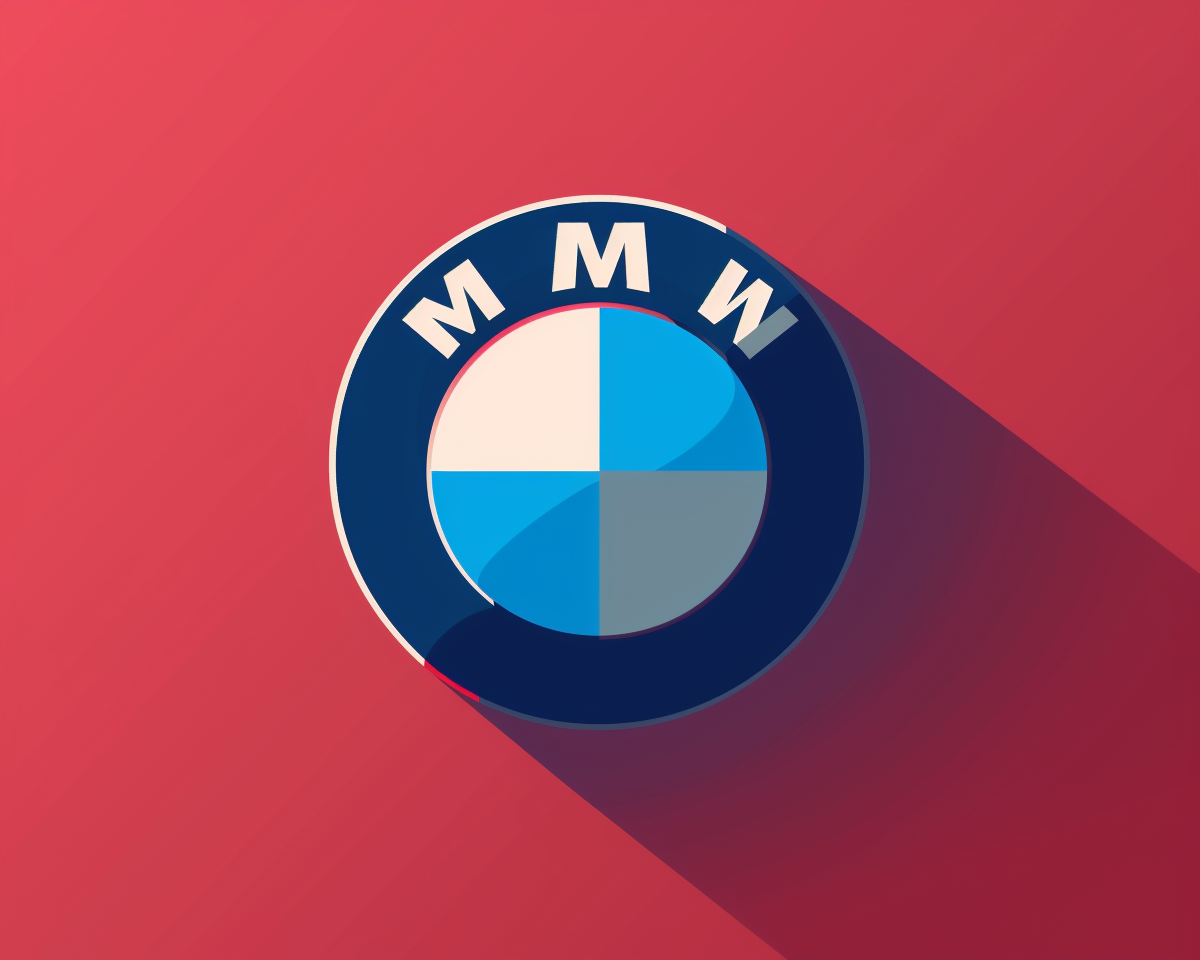 Logo design for BMW appealing to Gen Z. Incorporates aesthetics from streamers and Tik Tok.