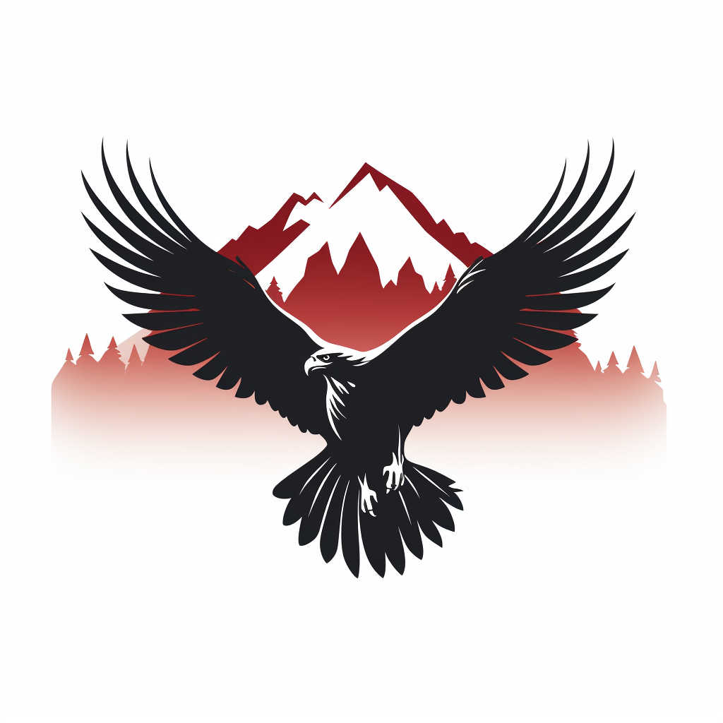 Logo for women bloggers and creators, features Red-tailed hawk.