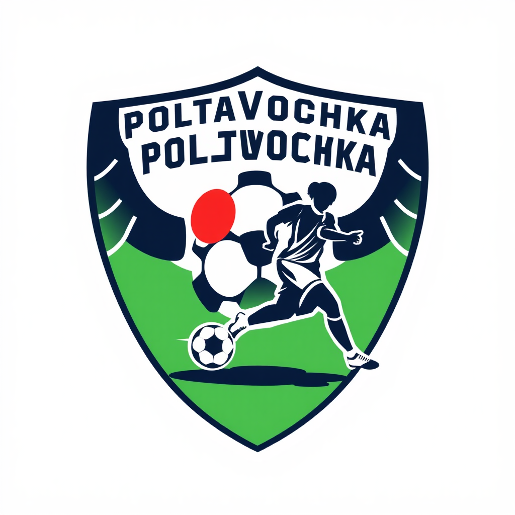 Logo of Poltavochka Women's Soccer Team.