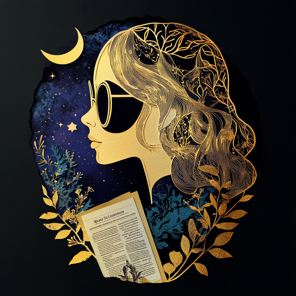 Luna Lovegood with Spectrespecs watching magical sprites