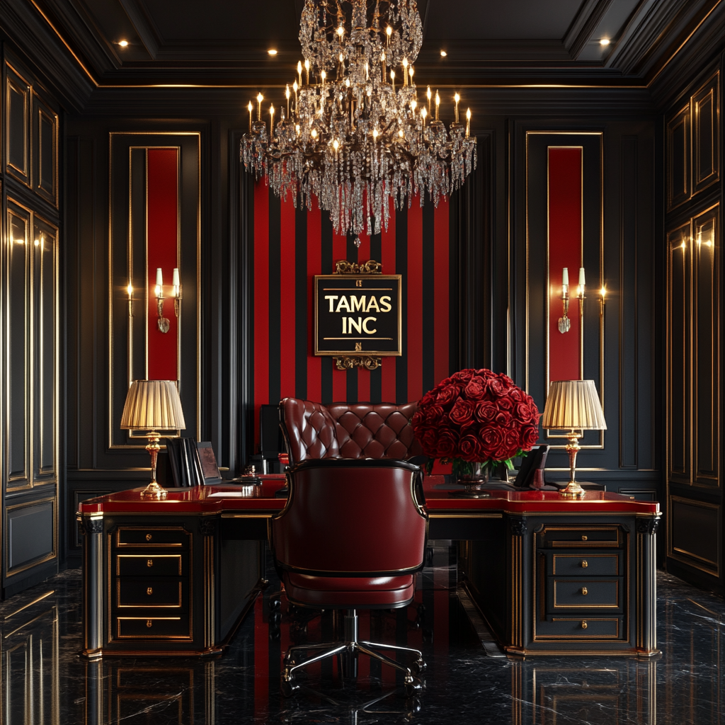 Luxurious Tax Masters INC. Office with Elegant Design