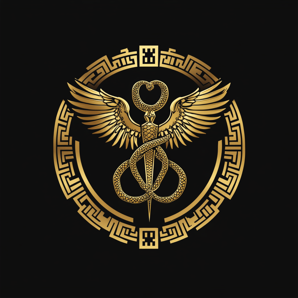 Luxurious Versace-style Logo for United MedTech Group