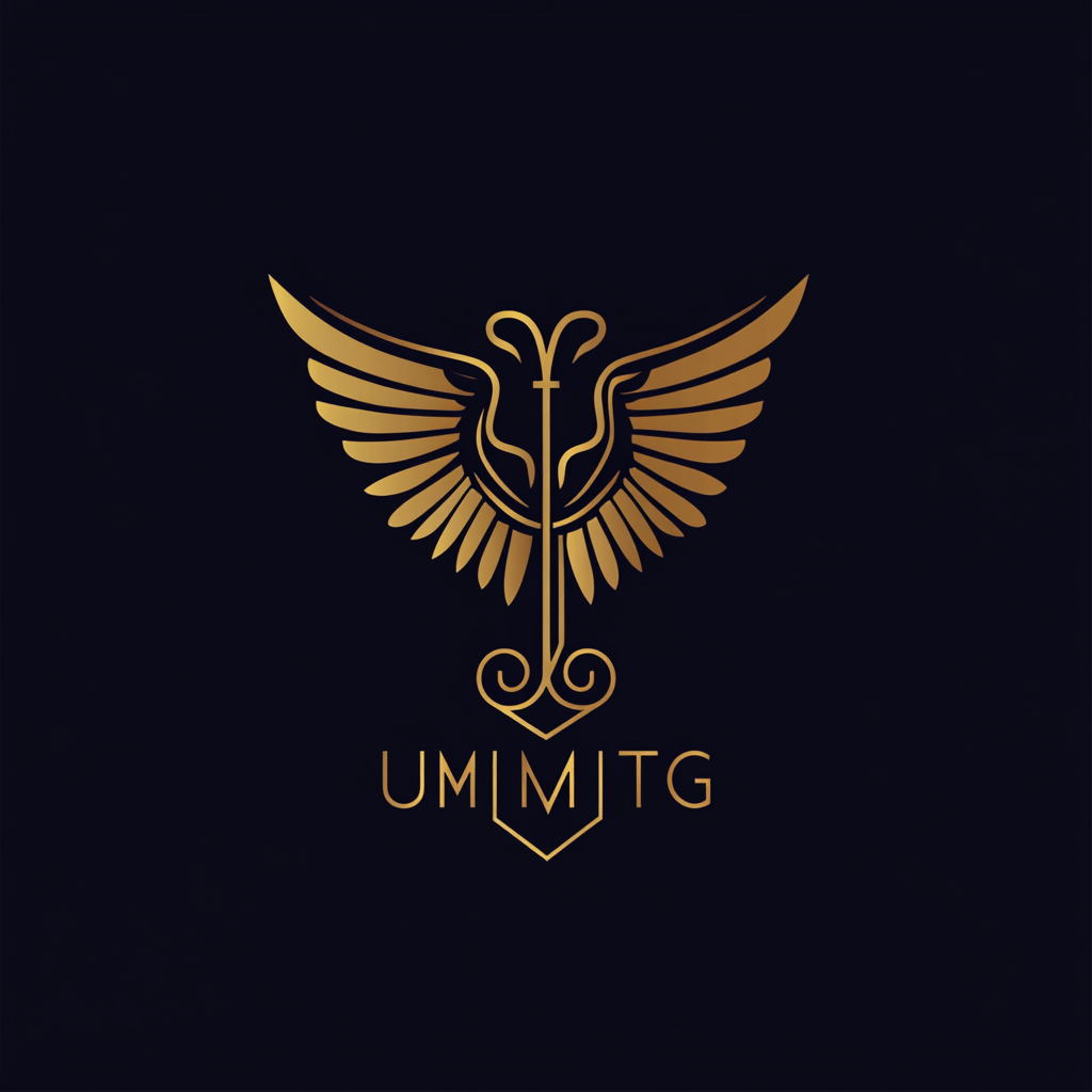 Luxurious and Minimalist Logo Design for UMTG