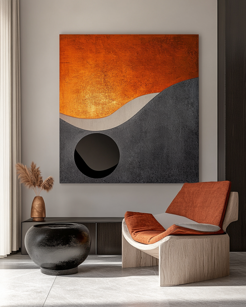 Luxury Modern Abstract Wall Art Design - 5:4