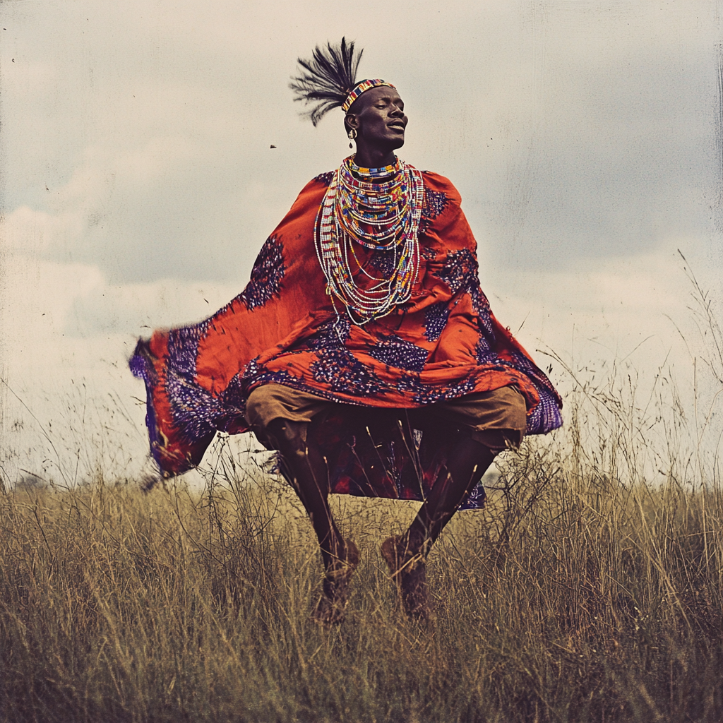 Maasai tribe's traditional dance boosts height naturally.