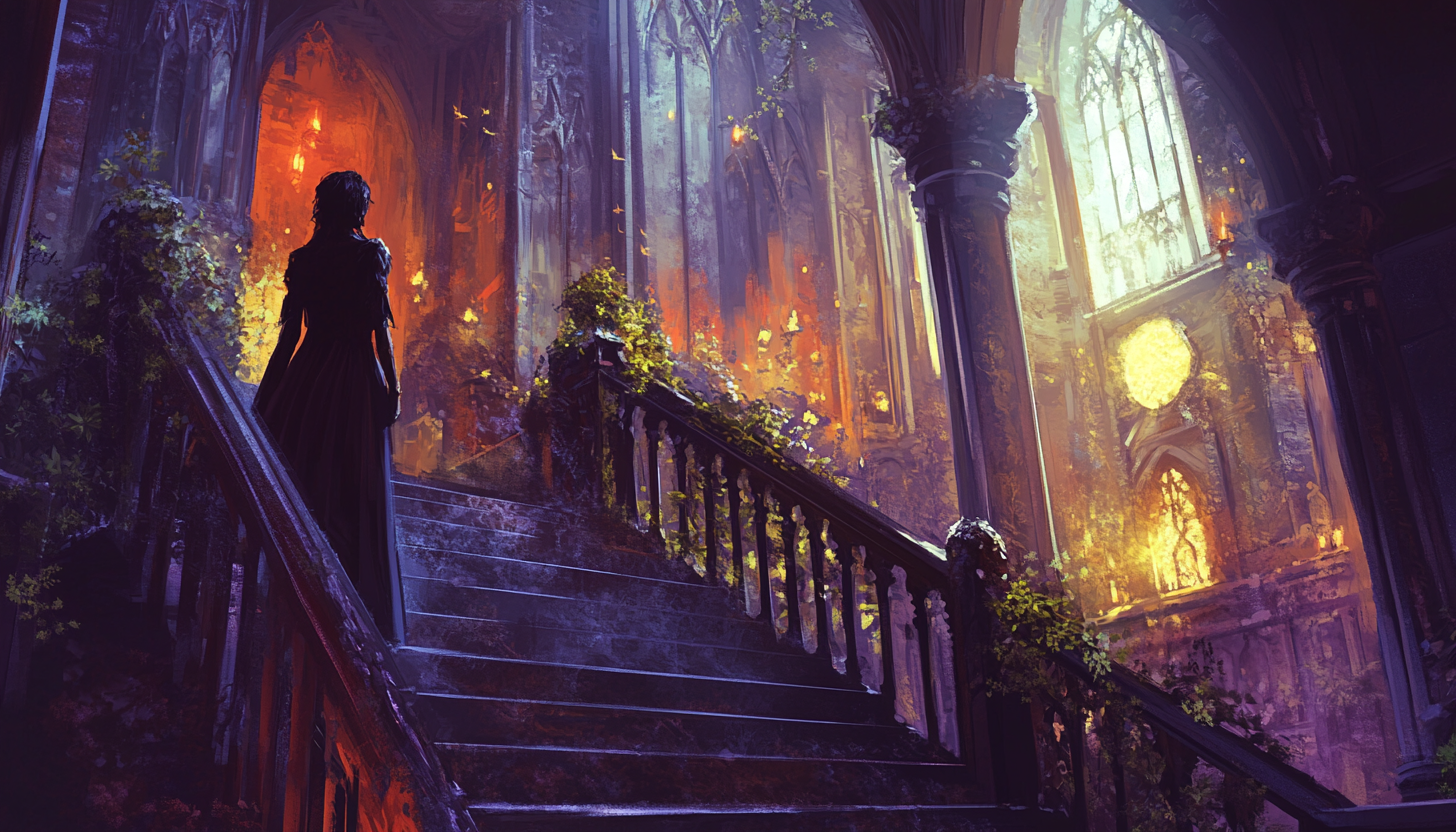 Magical Eldoria Kingdom Illustration - Charlie Bowater Style