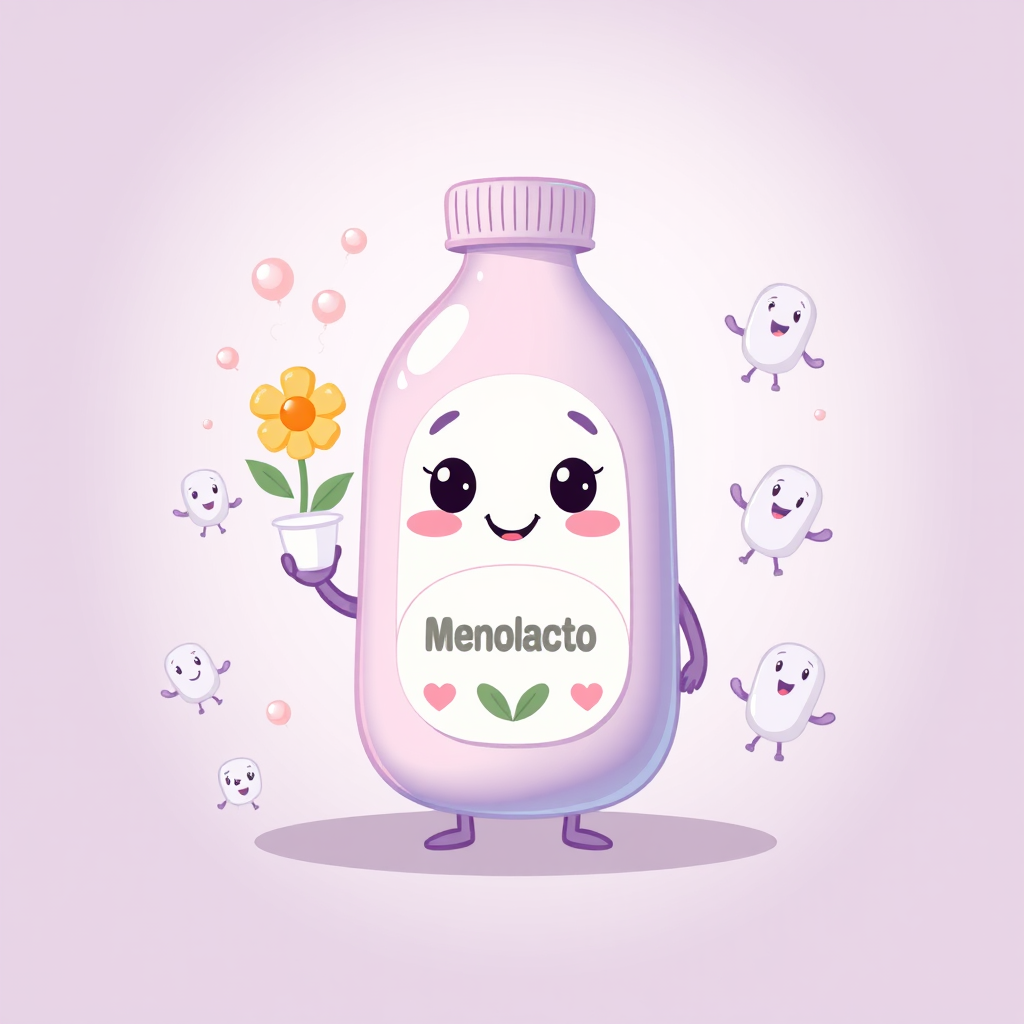 Menolacto: Friendly Probiotic Character for Women