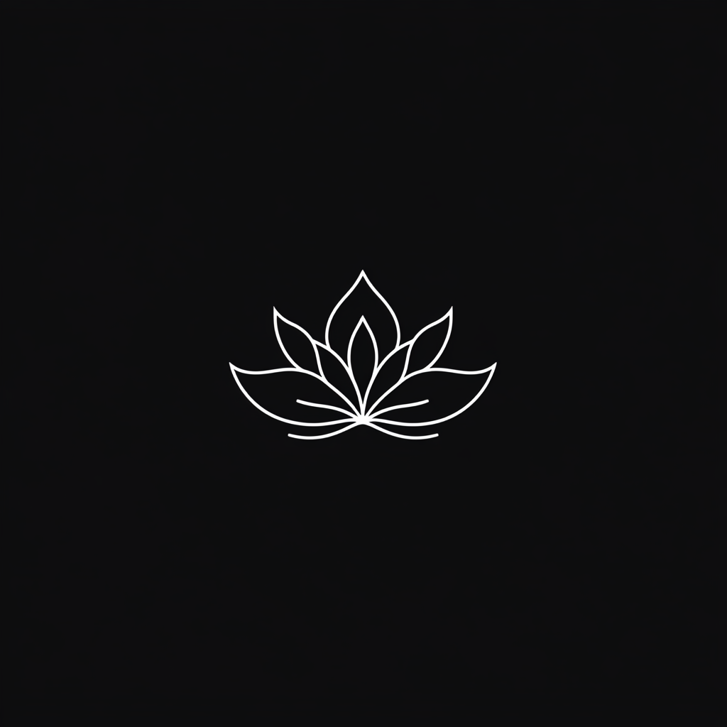 Minimalist healing crystal logo design like Gucci, YSL, Balenciaga.