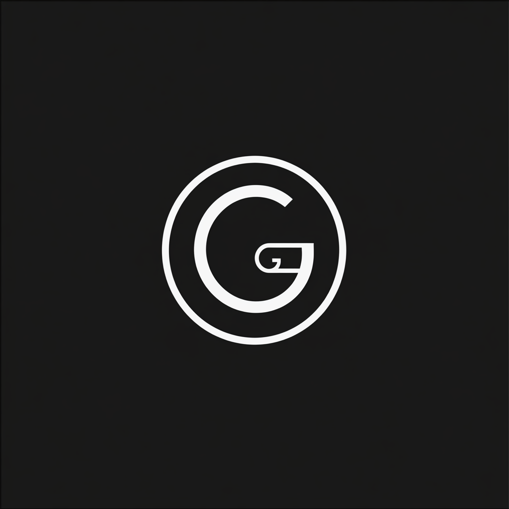 Modern GS Furniture Logo: Clean, Sophisticated, Monochromatic.