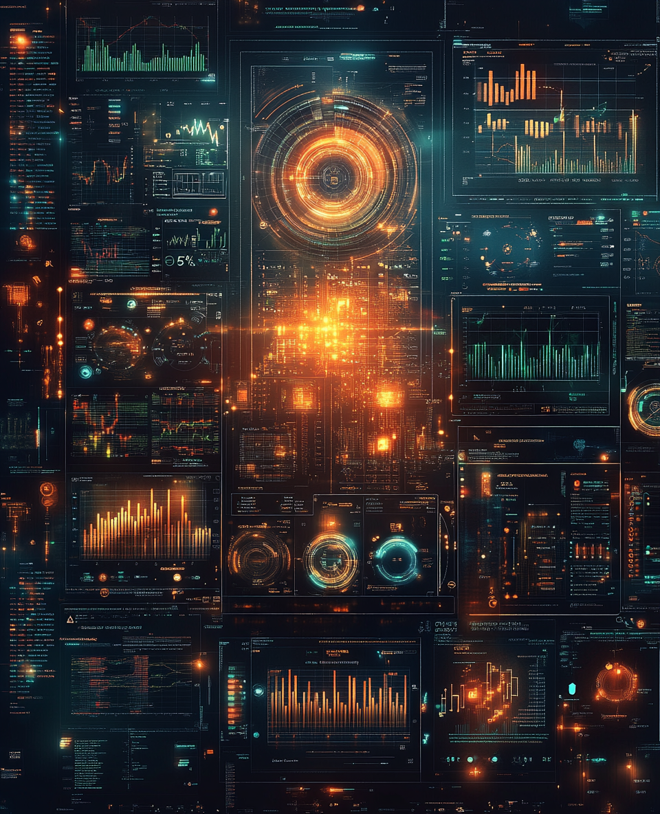 Modern portfolio strategies, graphs, financial symbols, ESG benefits highlighted.