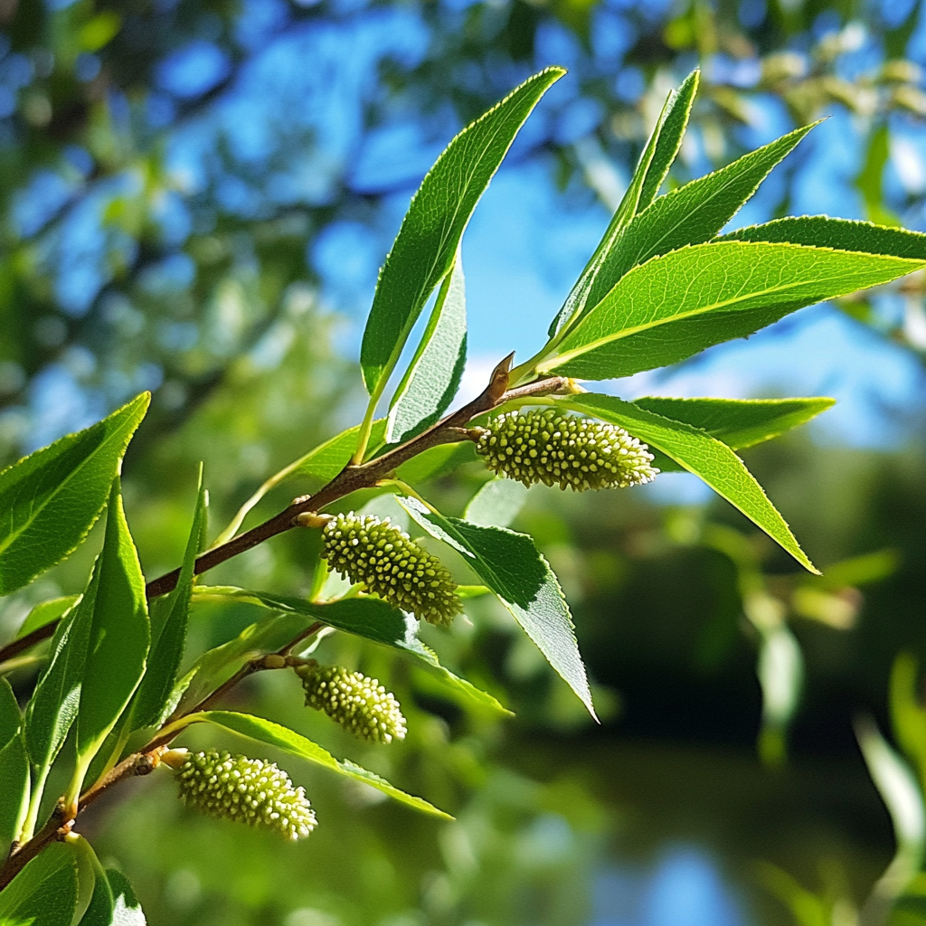 More polyphenols extracted from willow bark efficiently.