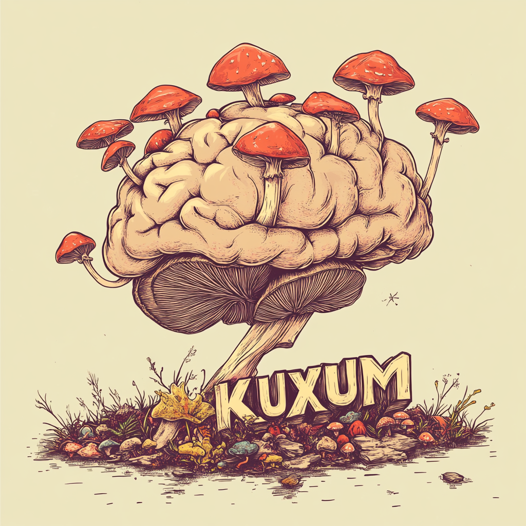 Mushroom Mind: The Magical Kuuxum Brand Logo