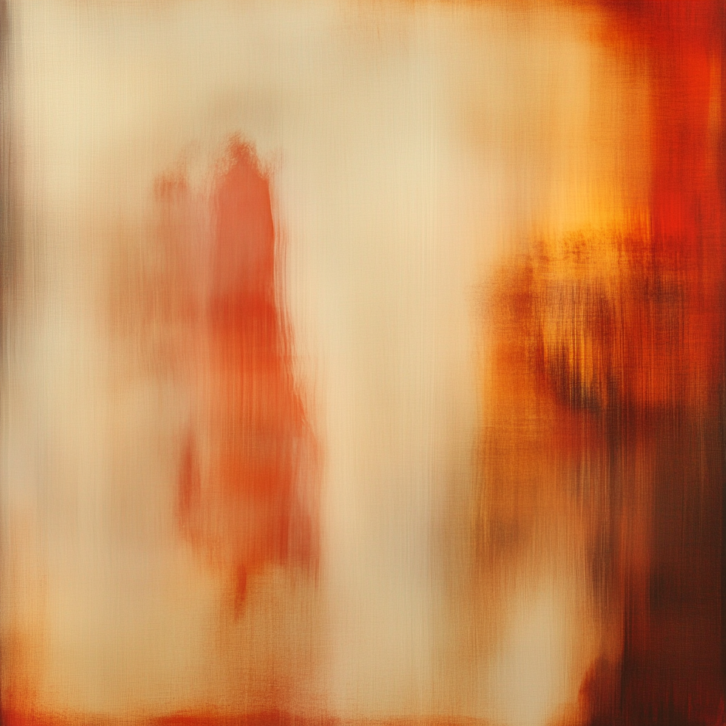 Mysterious Abstract Image with Warm Tones