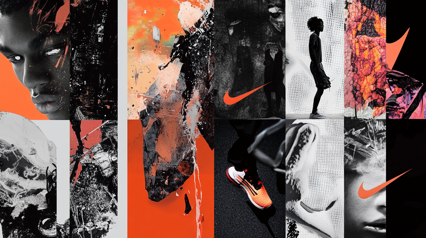 Nick Knight's UK Edge-Culture Montage with Nike Logo