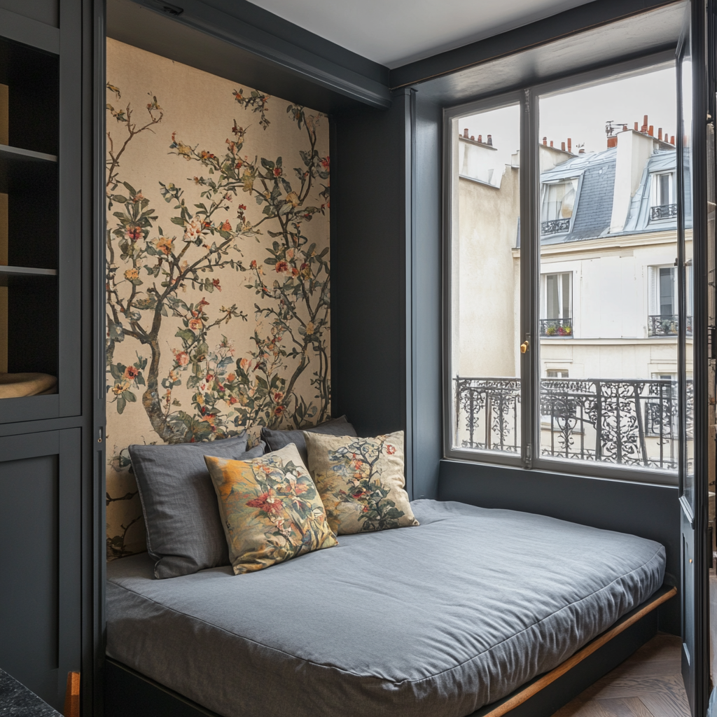 Parisian Studio in Montmartre with Modern Décor 