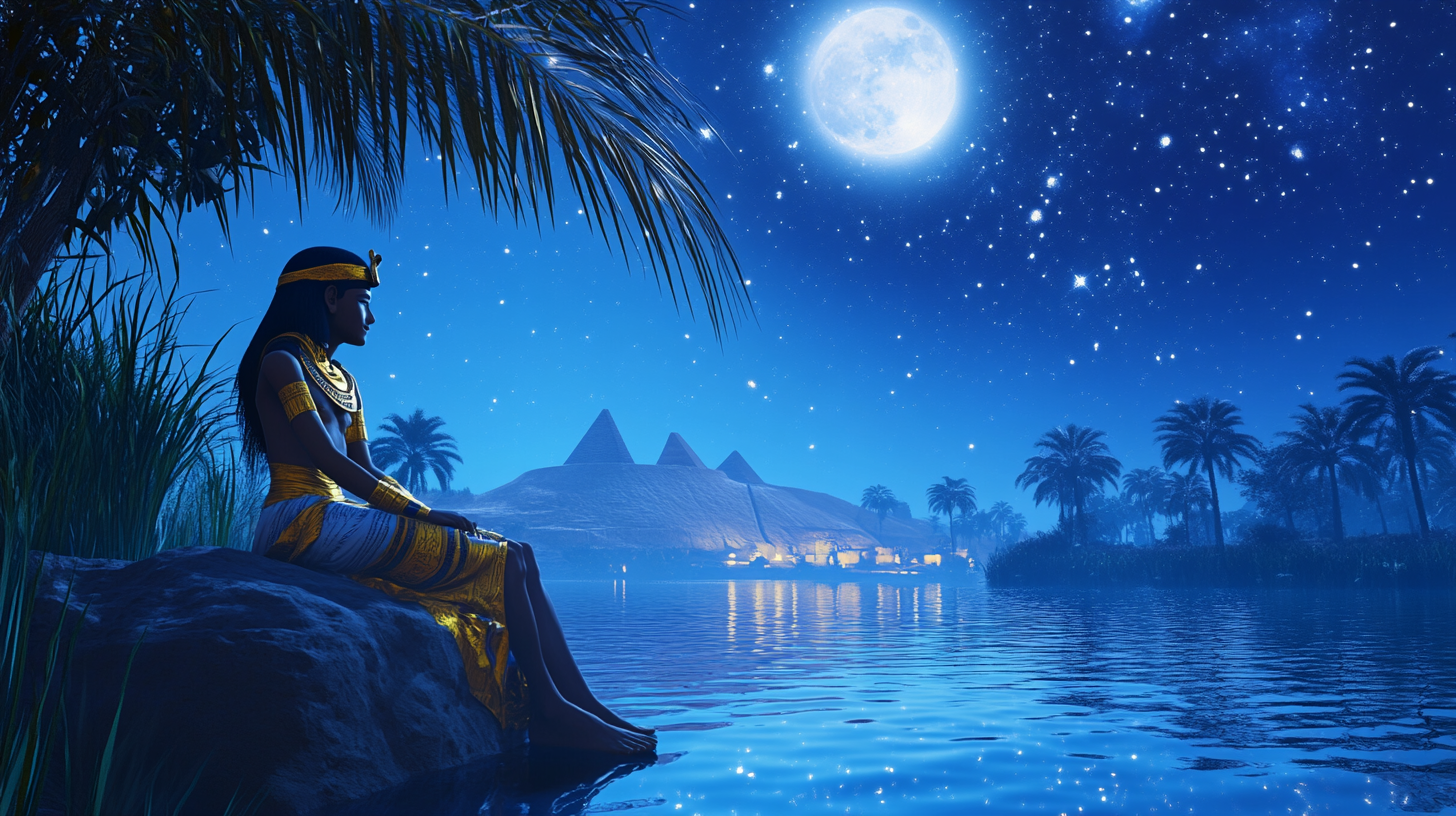 Pharaoh Kufu's Night by Nile River