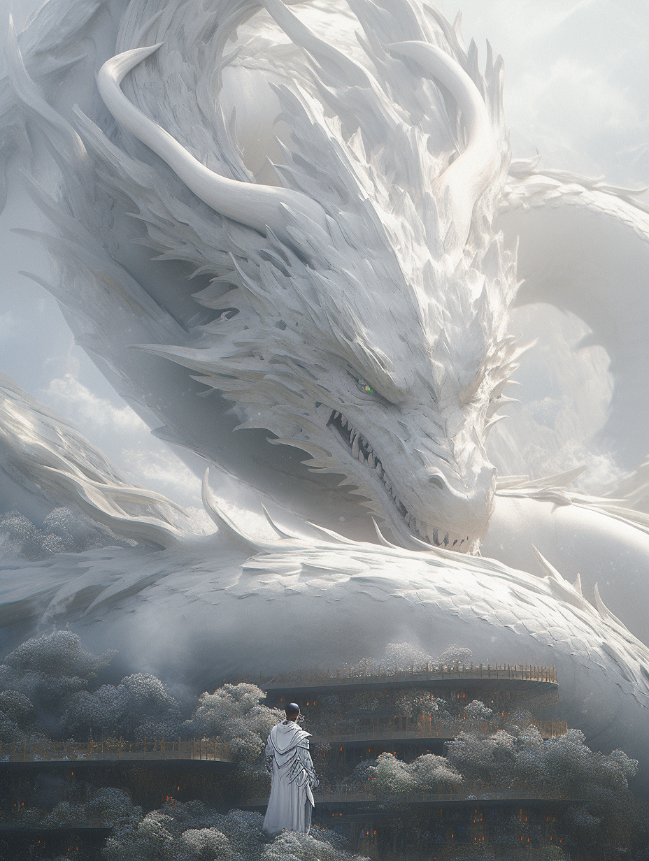 Photo-realistic Chinese Dragon in Xianxia Style: Movie Stills